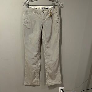 NWT VTG Y2K Converse One Star Engineer Low Rise Boot Cut Pants Womens 2 Stripes
